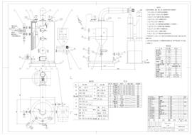 0.5吨生物质蒸汽发生器图纸